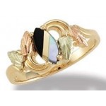 Mother of Peal/Oynx - Ladies' Ring - by Landstroms