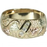 Genuine Diamond Men's Band - by Gold Diggers