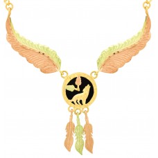 Wolf Dream Catcher Necklace - by Gold Diggers