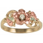 Genuine Diamond / Rose Ring - by Coleman