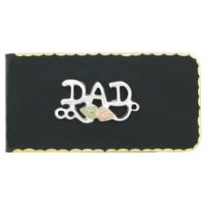 Silver Dad Money Clip - By Stamper