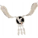 Eagle Dream Catcher Necklace - by Gold Diggers
