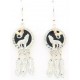 Wolf Dream Catcher Earrings - by Gold Diggers