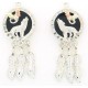 Wolf Dream Catcher Earrings - by Gold Diggers