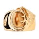 Genuine Elk Ivory Men's Ring - By TRJewelry Concepts