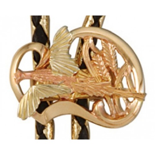 black hills gold pheasant tie tack