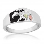 Eagle Men's Ring - by Mt Rushmore