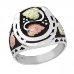 Horseshoe Men's Ring  by Mt Rushmore