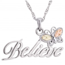 Butterfly Believe Pendant -  Mt Rushmore