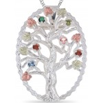 Mother's Pendant/Brooch 1 to 14 Stones - by Coleman