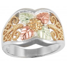 Gold on Silver Ladies' Ring - by Coleman