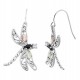 Dragonflies with Black Onyx & CZ by Coleman