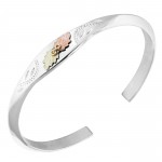 Solid Sterling Silver Cuff Bracelet - by Landstrom's