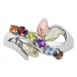 Mother's Ring with 1 to 6 Genuine Birthstones - by Landstrom's