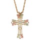 Genuine Diamond Cross Pendant - by Coleman