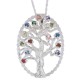 Mother's Pendant/Brooch 1 to 14 Stones - by Coleman