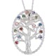 Mother's Pendant/Brooch 1 to 14 Stones - by Coleman