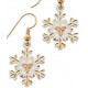 Snowflake Powder Coat Earrings - by Landstrom's