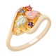 Mother's Ring with 1-8 Genuine Birthstones - by Mt Rushmore