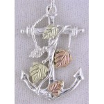 Anchor Pendant  - Gold by Mt Rushmore