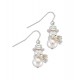 Pearl Snowman Earrings - by Landstrom's