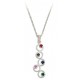 Mother's Pendant with 1 to 5 Genuine Birthstones by Landstrom's