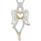 Angel w/ Heart Pendant by Landstroms