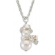 Pearl Snowman Pendant - by Landstrom's