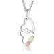 Double Heart Pendant - by Landstrom's