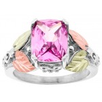 Genuine Pink Sapphire Ladies' Ring - By Mt Rushmore