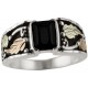 Genuine Onyx Men's Ring - By Mt Rushmore