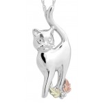 Cat Pendant -  Mt Rushmore Gold