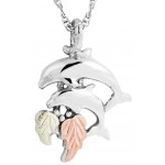 Dolphin Pendant -  Mt Rushmore Gold