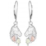 Horse Lever Back Earrings - by Mt Rushmore