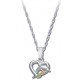 Dolphin & Heart Pendant - by Landstrom's