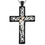 Antiqued Cross Pendant - by Landstrom's