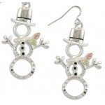 Snowman Earrings - by Landstrom's