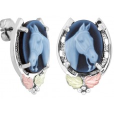 Cameo Horse Head Earrings - by Landstrom's