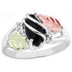 Genuine Onyx Ladies' Ring - by Landstrom's