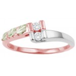 Rose Gold & Sterling Silver Ladies' Ring - by Landstrom's