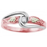 Rose Gold & Sterling Silver Ladies' Ring - by Landstrom's