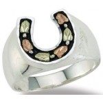 Horseshoe Men's Ring - by Landstrom's