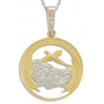 South Dakota Quarter Pendant -  by Landstrom's