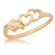 Double Heart Ladies' Ring - By Mt Rushmore