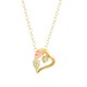 Genuine Diamond Accent Heart Pendant - by Mt Rushmore