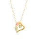 Genuine Diamond Accent Heart Pendant - by Mt Rushmore