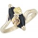 Black Onyx Ladies' Ring - By Mt Rushmore