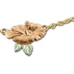 Hibiscus Flower Ankle Bracelet - by Landstrom's